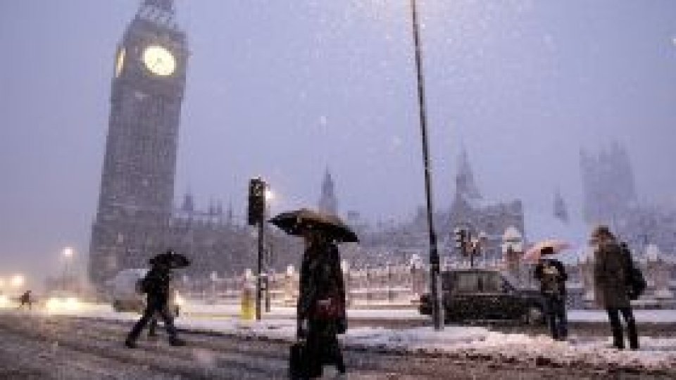 Marea Britanie sub zăpadă