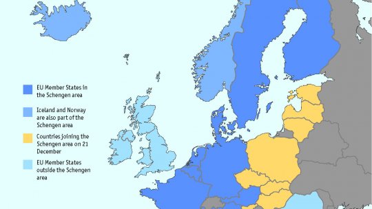 Aderarea Romaniei la spatiul Schengen