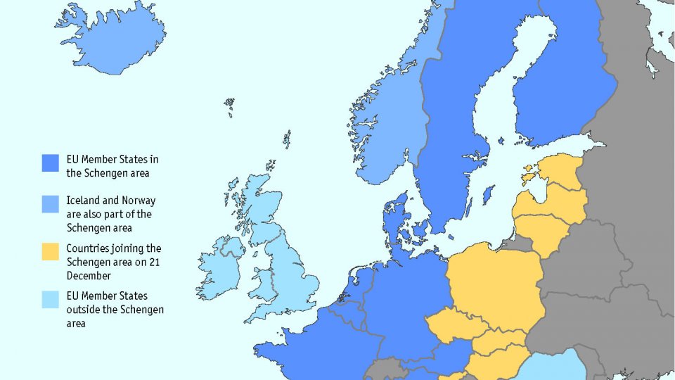 Aderarea Romaniei la spatiul Schengen