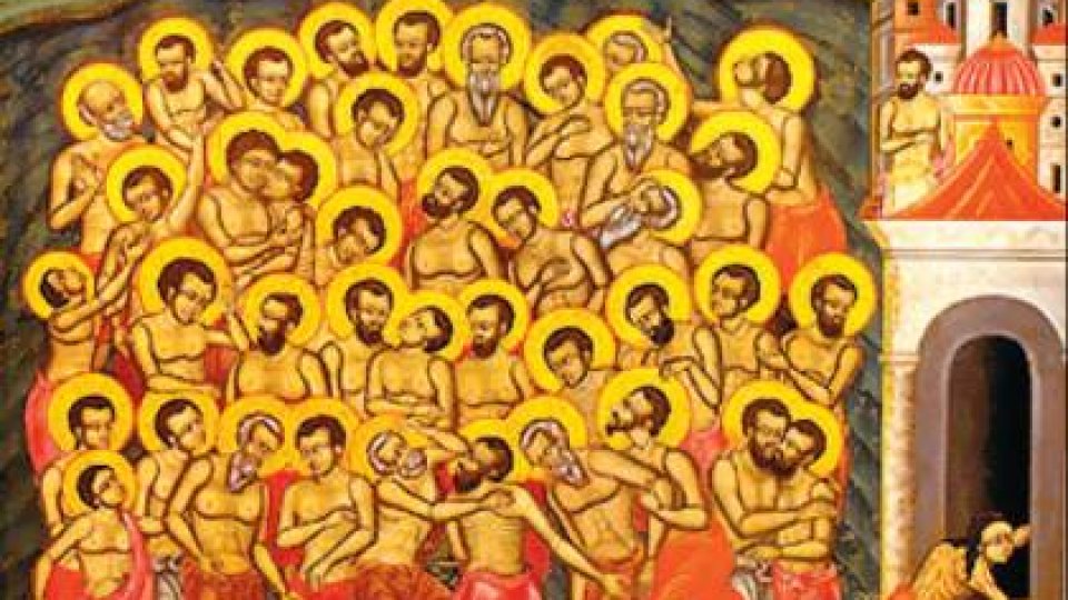 Sfinţii 40 de Mucenici