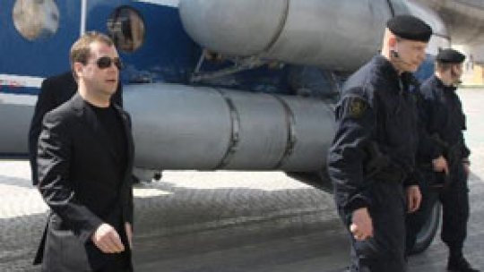 Medvedev, în vizită surpriză în Daghestan