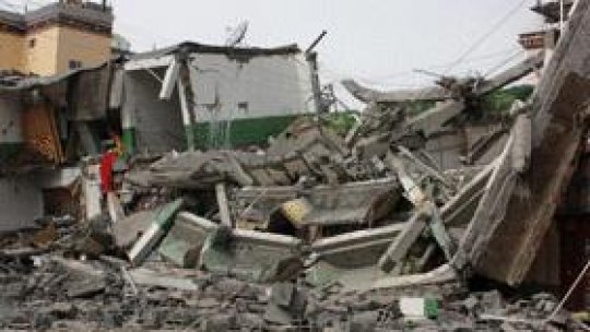 Şcoli puse la pământ de ultimul cutremur din China