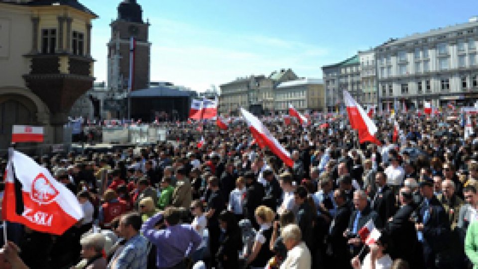 Polonia și-a luat rămas bun de la preşedinte