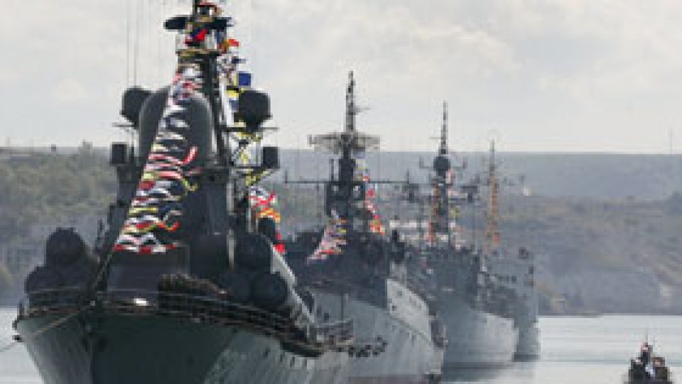 Flota rusă mai rămâne în Marea Neagră