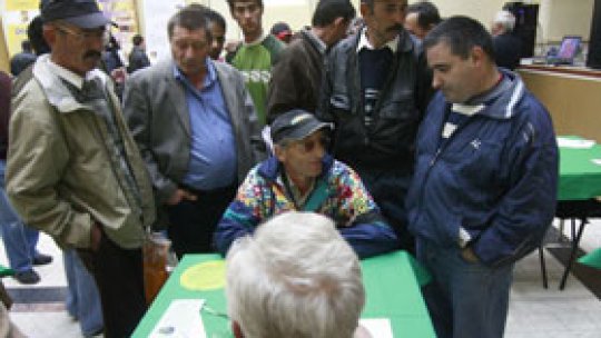 Înghesuială la bursa locurilor de muncă