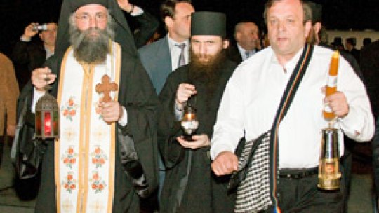 Delegaţia României, primită de Patriarhul Teofilos al III-lea