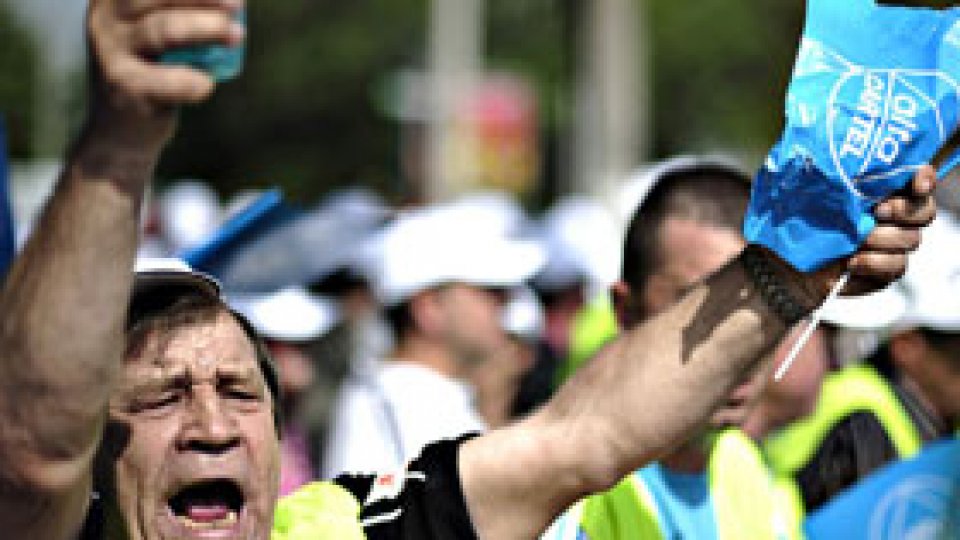 Ultima zi de pichete înainte de miting