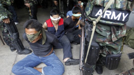 Liderii protestatarilor din Thailanda s-au predat