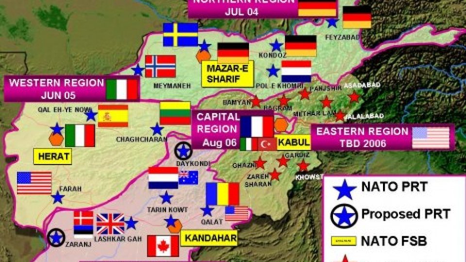 Suplimentarea efectivelor româneşti din Afganistan