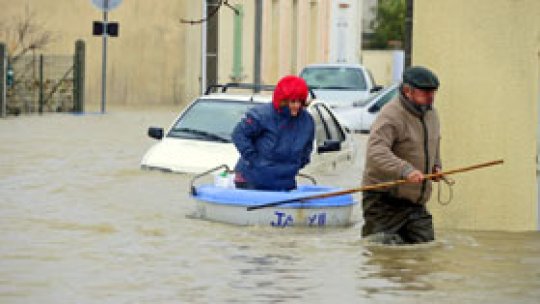 Inundaţii catastrofale în Franţa