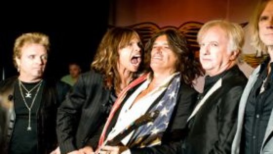 Aerosmith concertează în premieră la Bucureşti