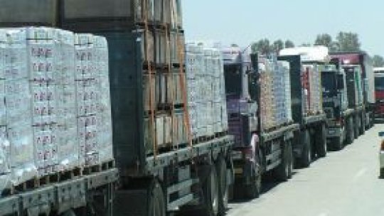 Restricţii la materiale de construcţii militare în Gaza