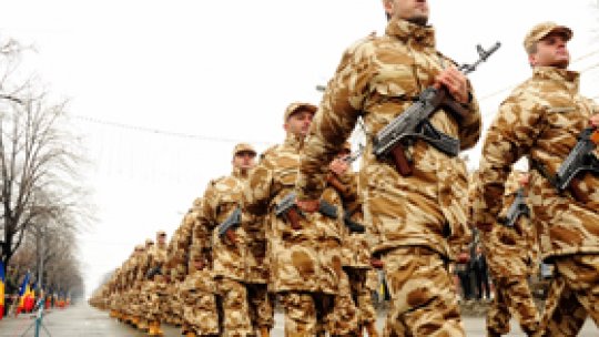 Defilare cu torţe în Capitală