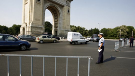 Restricţii de circulaţie în Capitală de Ziua Americii