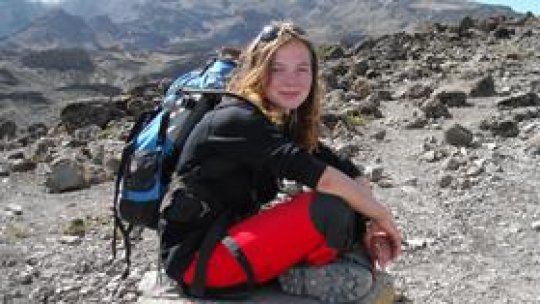 Interviu cu Crina Coco Popescu, alpinistă la 15 ani