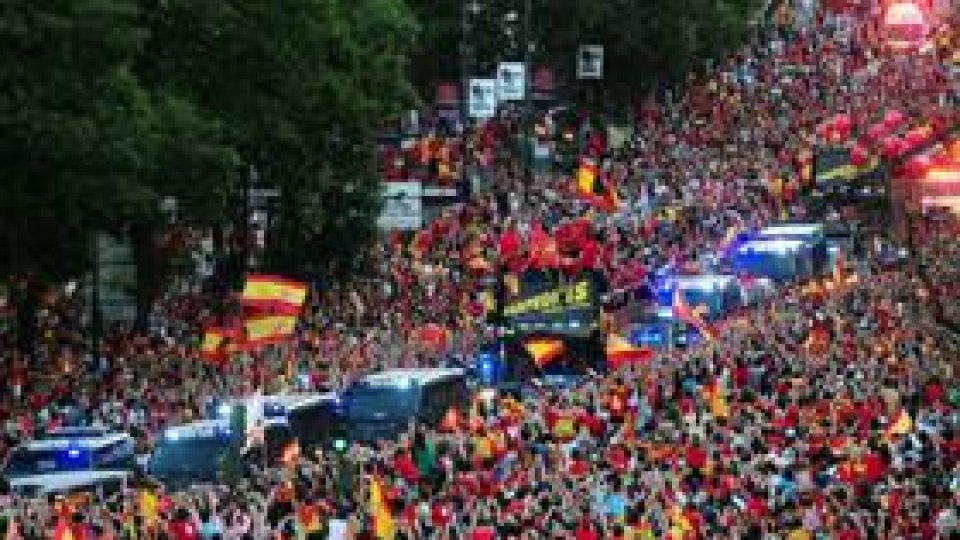 Cupa Mondială a ajuns la Madrid