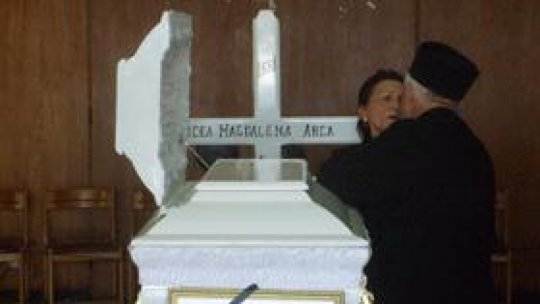 Mădălina Manole pe ultimul drum