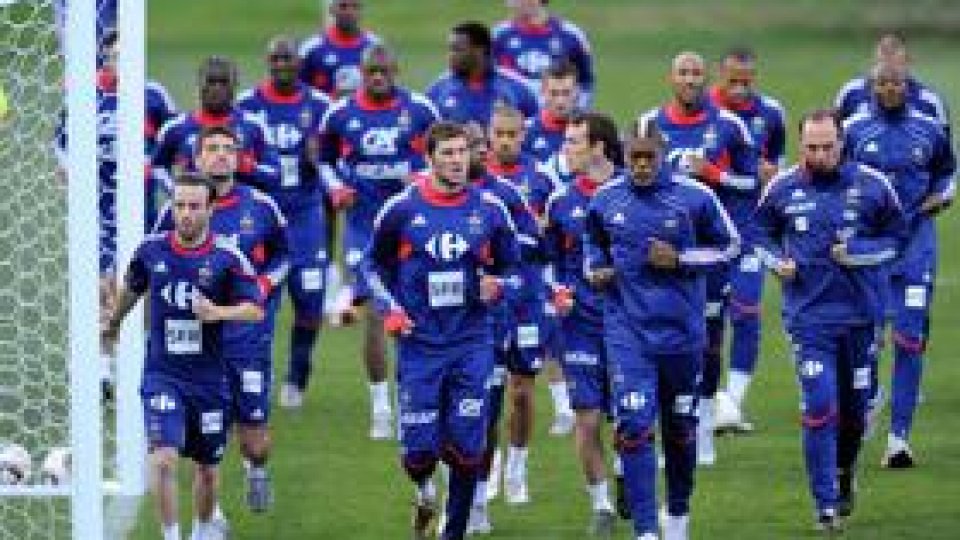 Jucătorii naţionalei Franţei de la CM 2010, suspendaţi