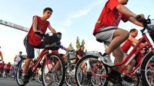 Cu bicicleta la metrou, în București