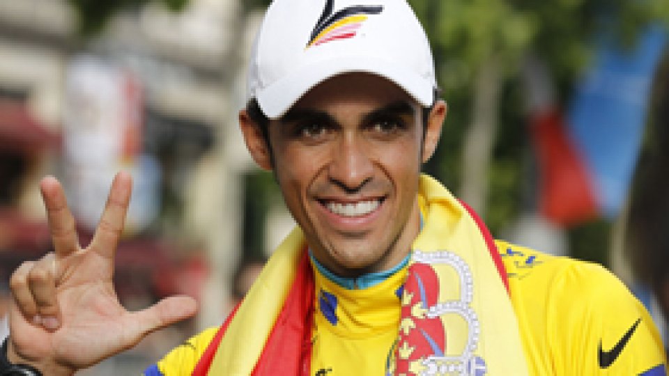 Alberto Contador a câștigat Turul Franței