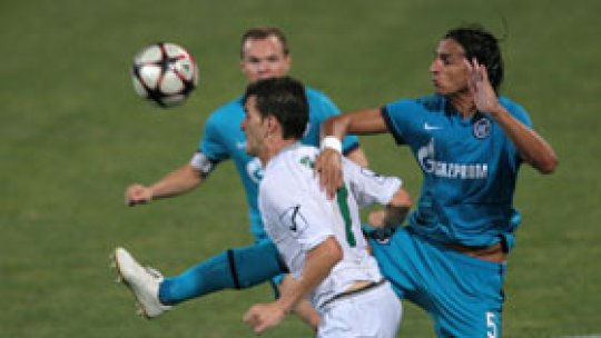 Unirea Urziceni, remiză cu Zenit St. Petersburg