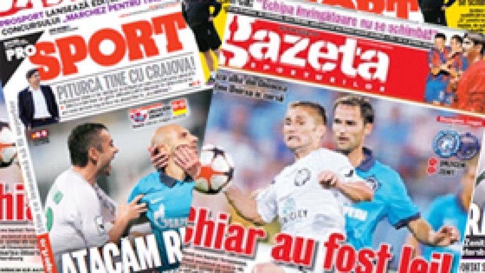 Revista presei sportive, 28 iulie