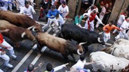 Sărbătoarea taurilor la Pamplona