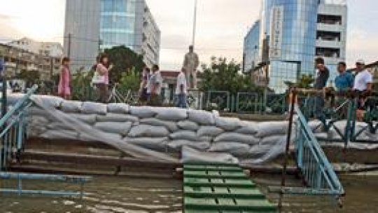 Nivelul Dunării a scăzut la Galaţi