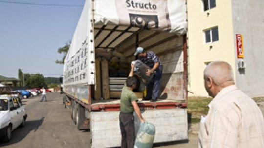 Primul transport cu ajutoare spre Moldova
