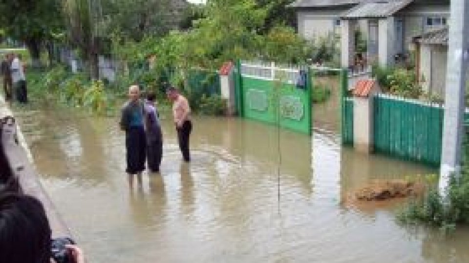 Raionul Hânceşti din Republica Moldova, afectat de inundaţii