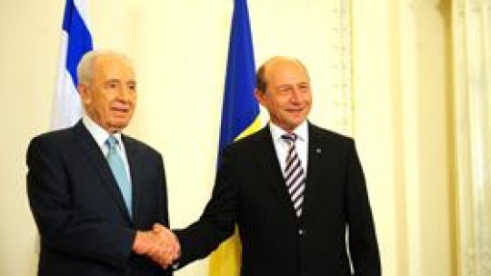 Preşedintele Israelului face o vizită oficială în România