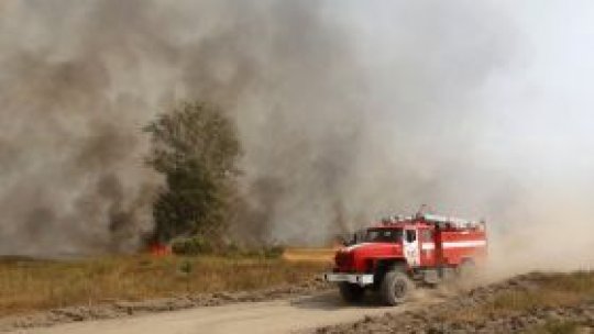 Incendiile din Rusia ameninţă un centru nuclear