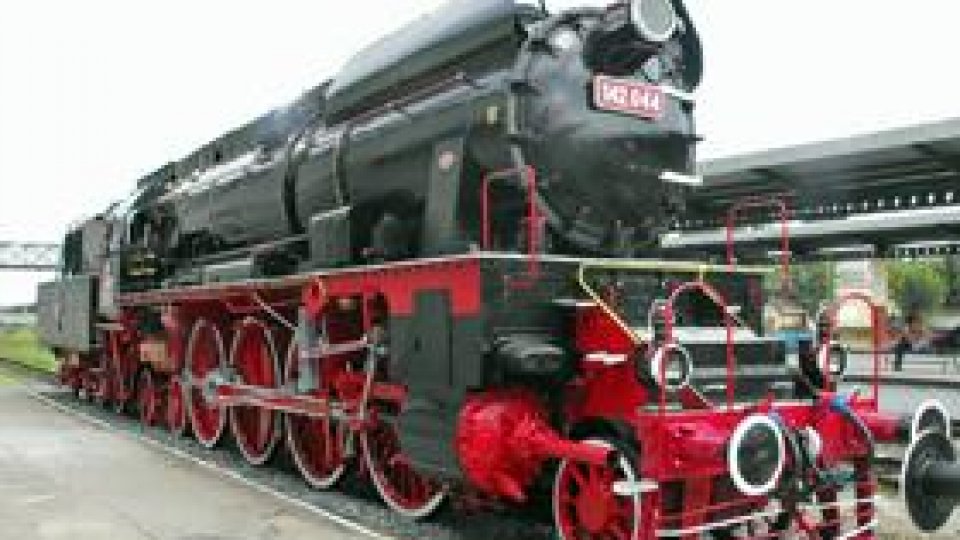 Locomotivă de colecţie la Oradea