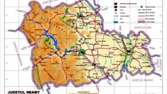 Neamţul are o nouă hartă turistică