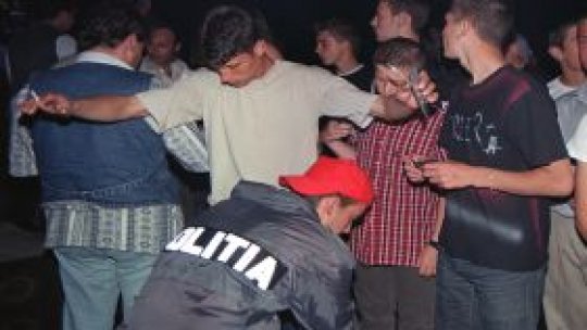 Razie printre hoţii care operau în casele în construcţie