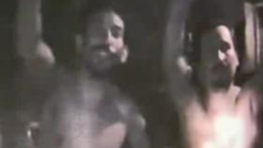 Primele imagini cu minerii blocaţi în subteran în Chile