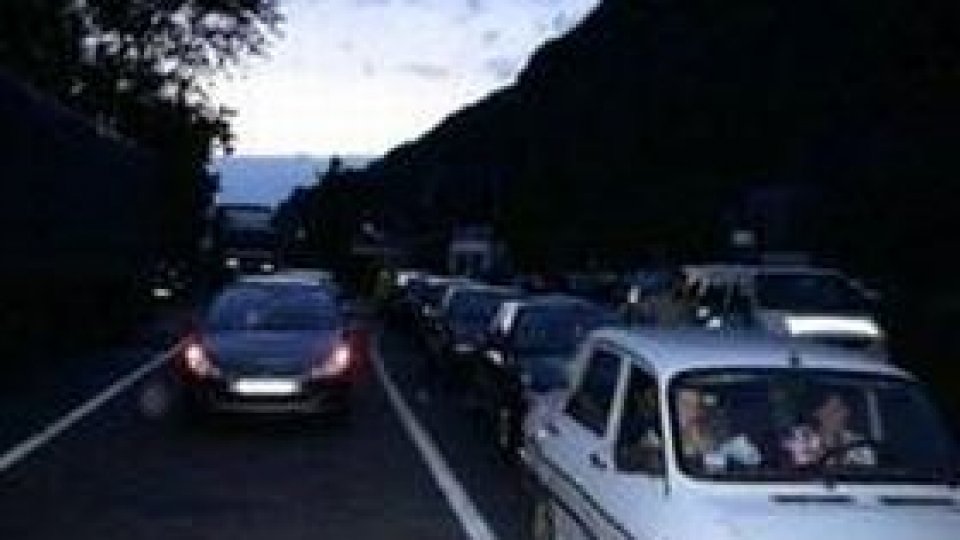 Trafic intens la Porţile de Fier