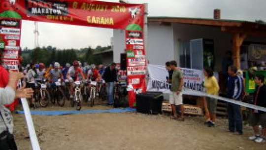 Cu bicicleta în Semenic