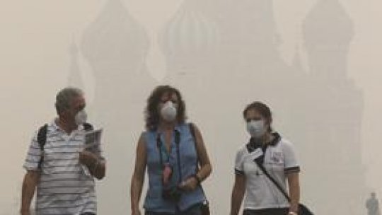 Locuitorii din Moscova, în concediu forţat