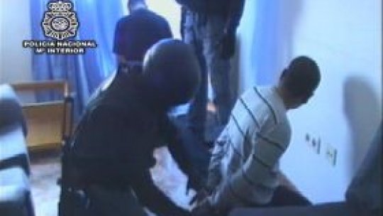 Proxenet român, arestat la Madrid