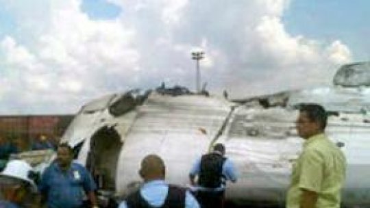 Avion prăbuşit în Venezuela