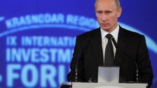 Rusia anunţă ieşirea din recesiune