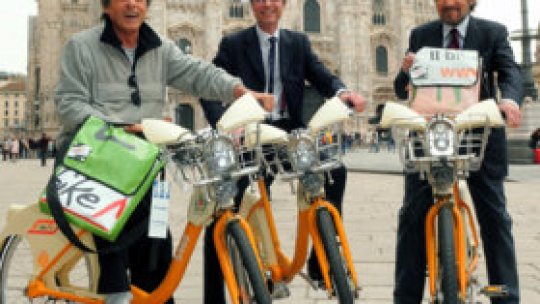 Săptămâna Modei, pe bicicletă