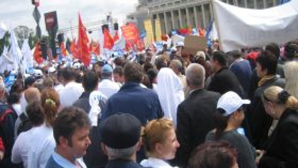 BNS organizează miting de protest în Bucureşti