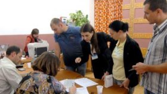 Centralizare parţială: 29,67%, prezenţă la vot în R.Moldova