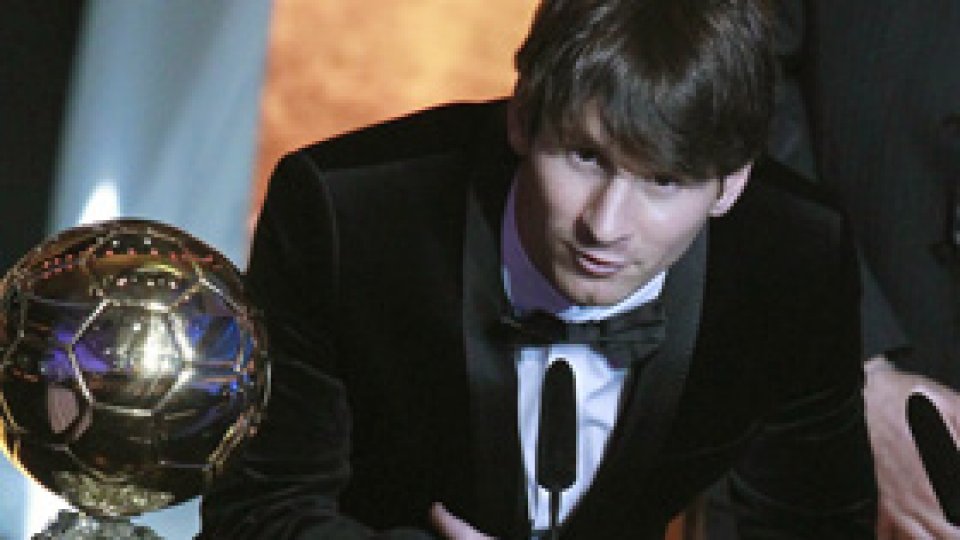 Lionel Messi, pentru a doua oară deţinator al Balonului de Aur