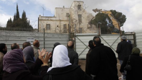 Demolarea unui hotel din Ierusalimul de Est naşte polemici