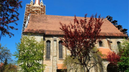 Lift pentru turnul Bisericii Evanghelice din Bistriţa