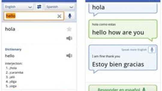 Google Translate în "mod conversațional"