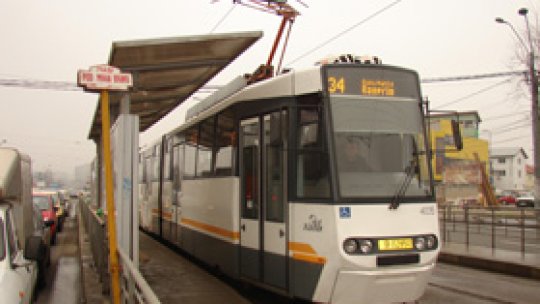 Pasajul suprateran Mihai Bravu – Splaiul Unirii, în execuţie